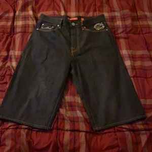 Ed hardy denim shorts